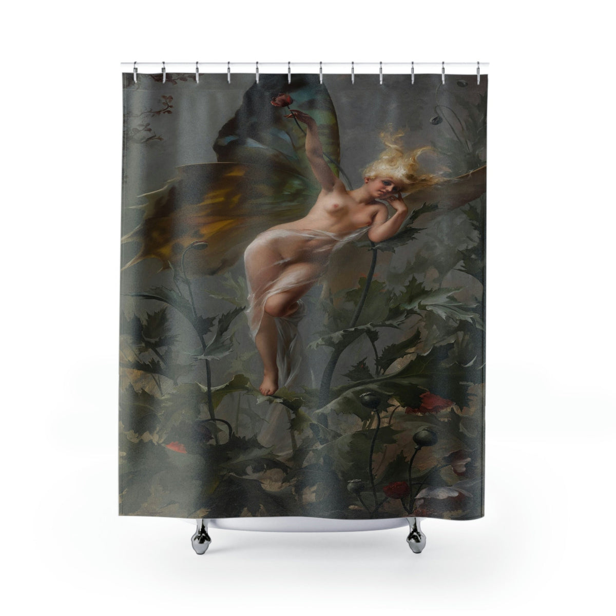 Nude Fairy Shower Curtain