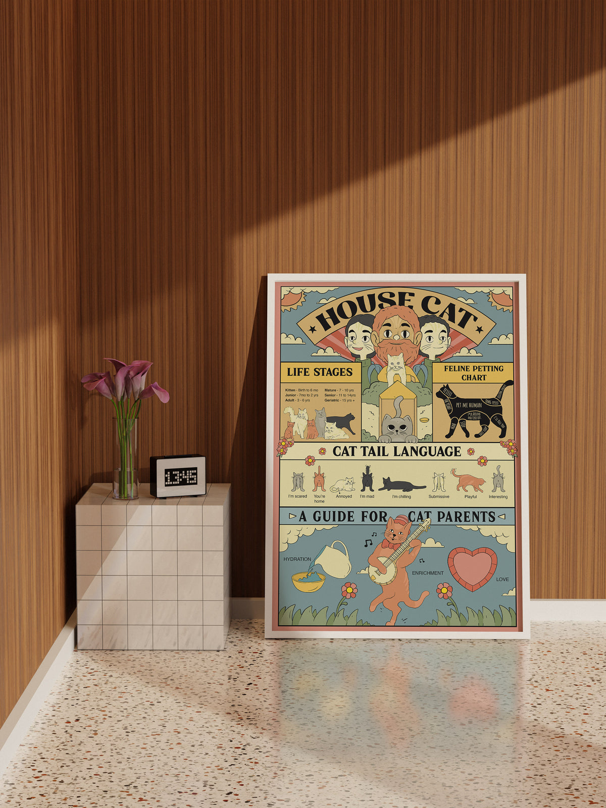 Cat Knowledge Poster