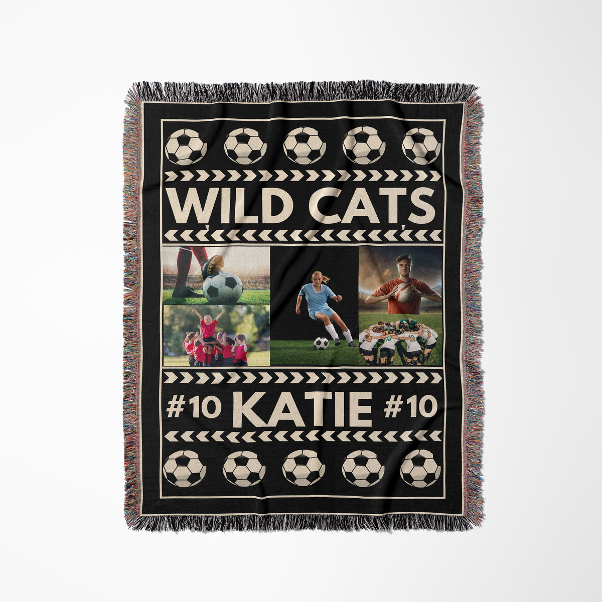 Personalized Sports Throw