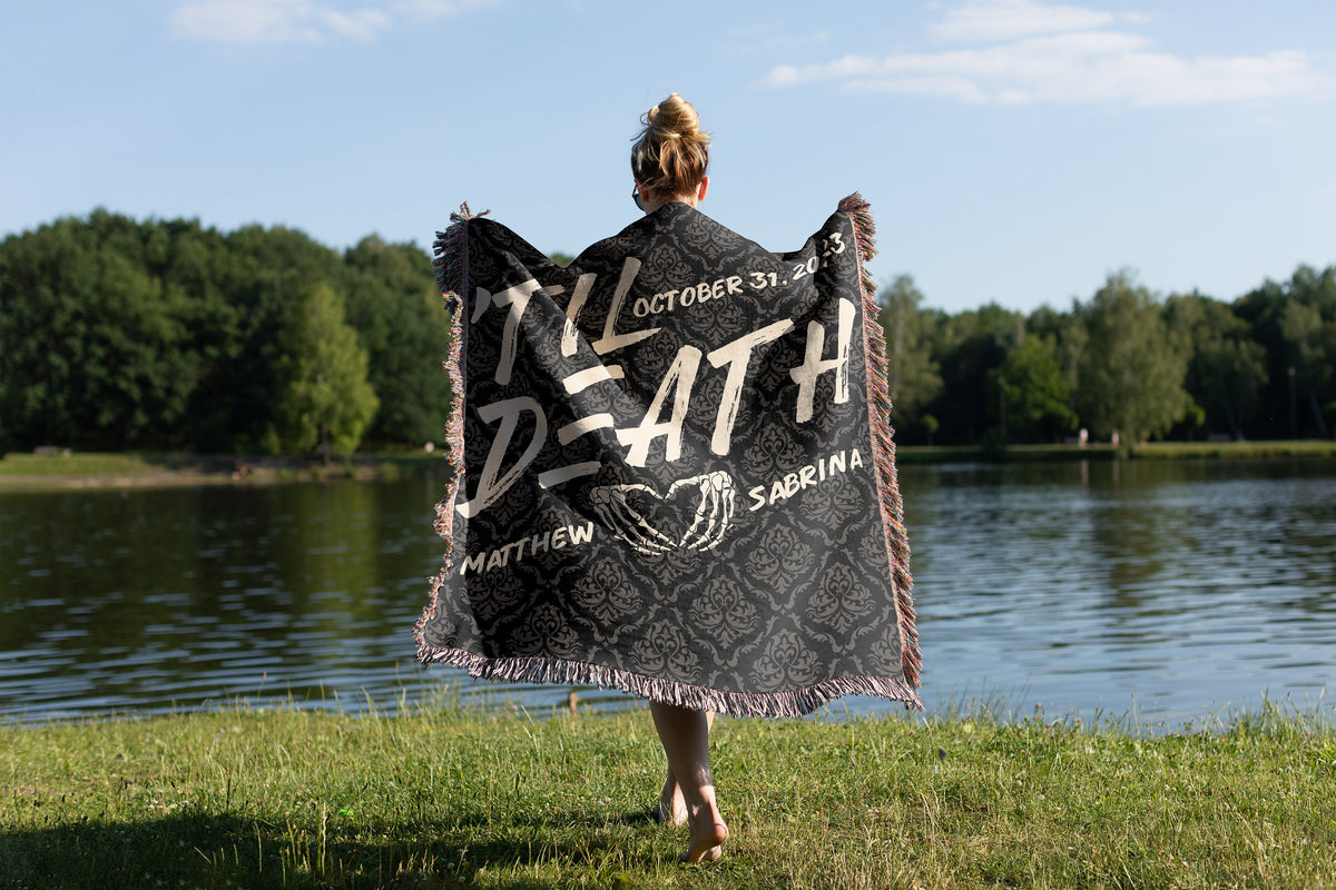 Til Death Do Us Part Throw Blanket