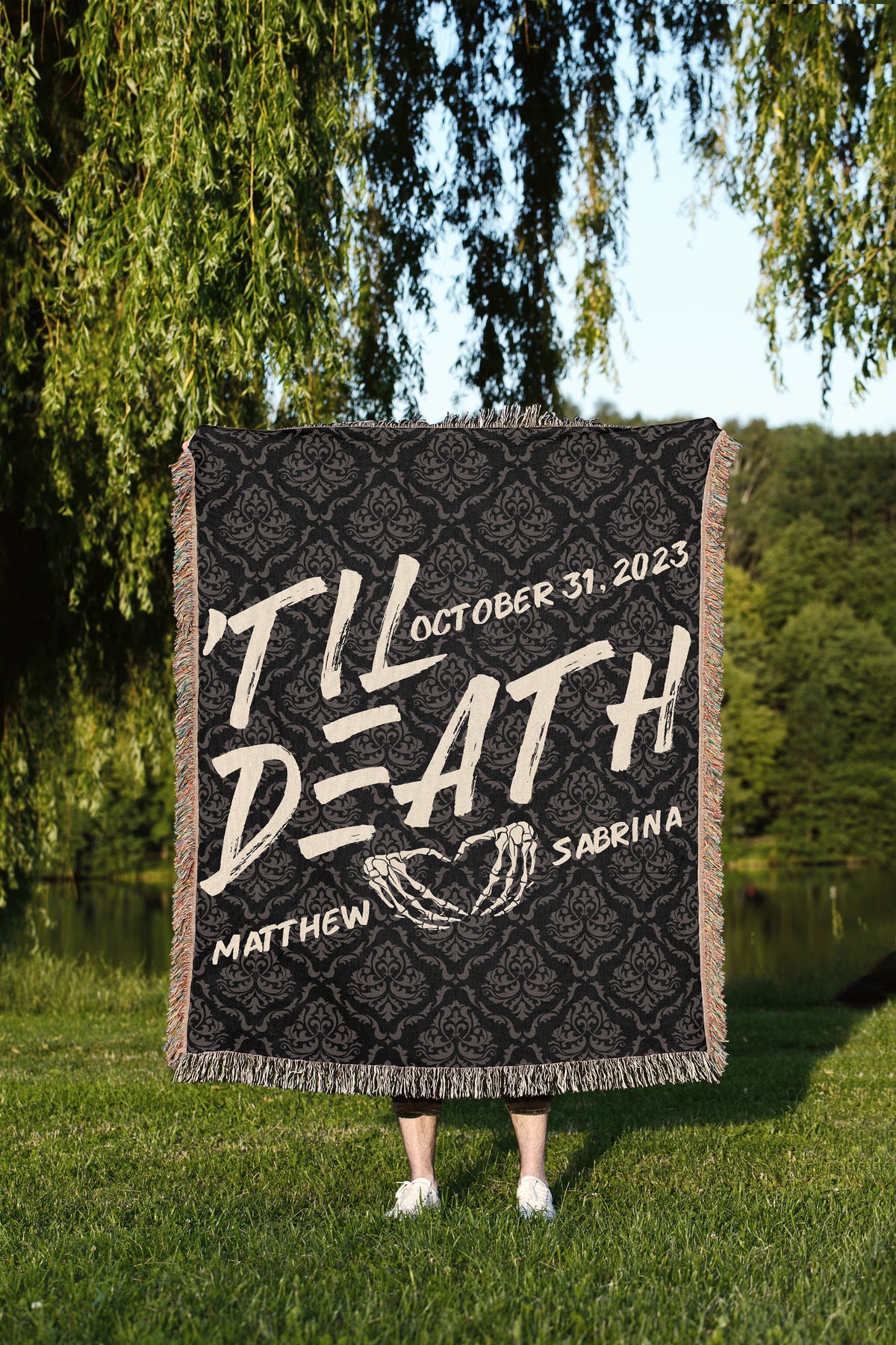Til Death Do Us Part Throw Blanket