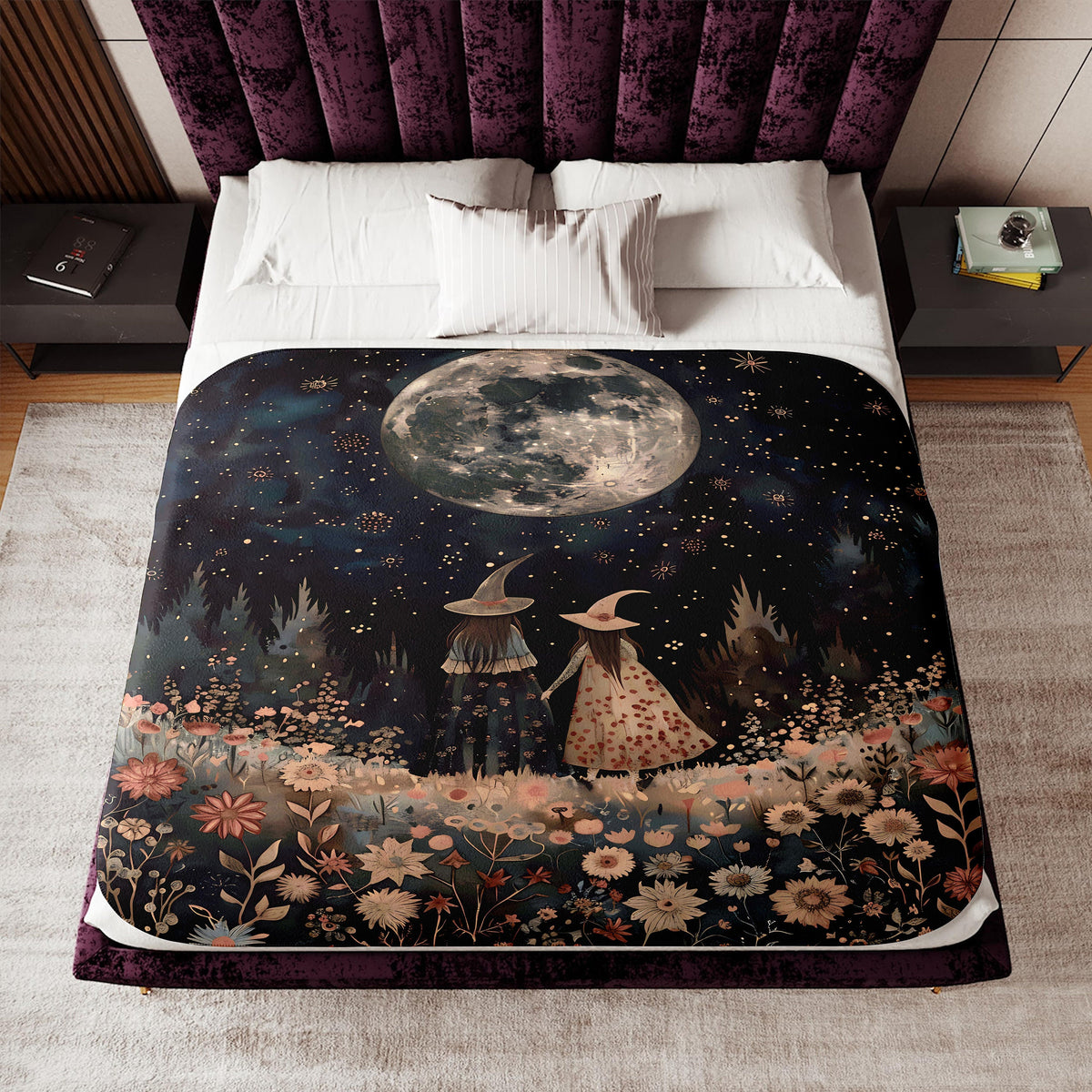 Two Witches  Blanket