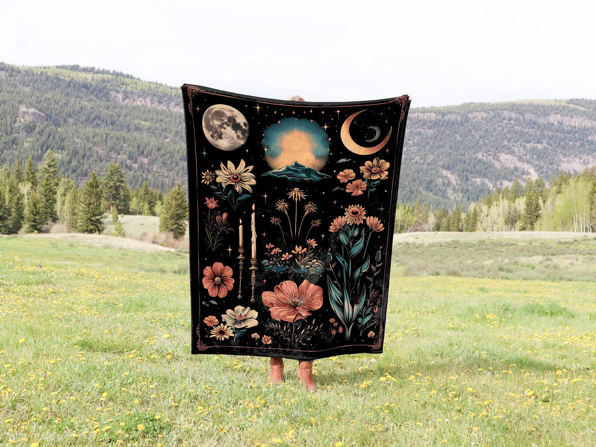 Mystical Moon  Blanket