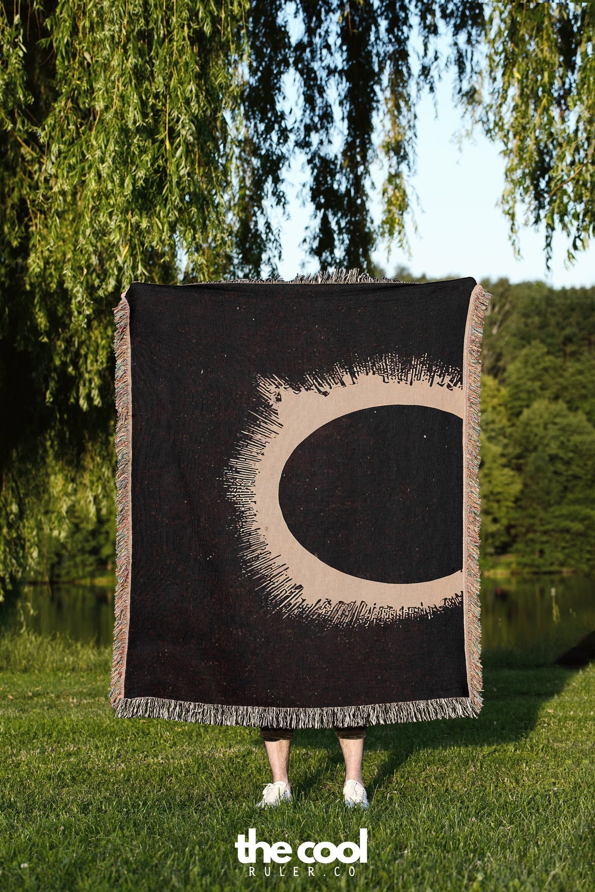 1870 Total Eclipse of the Sun Blanket