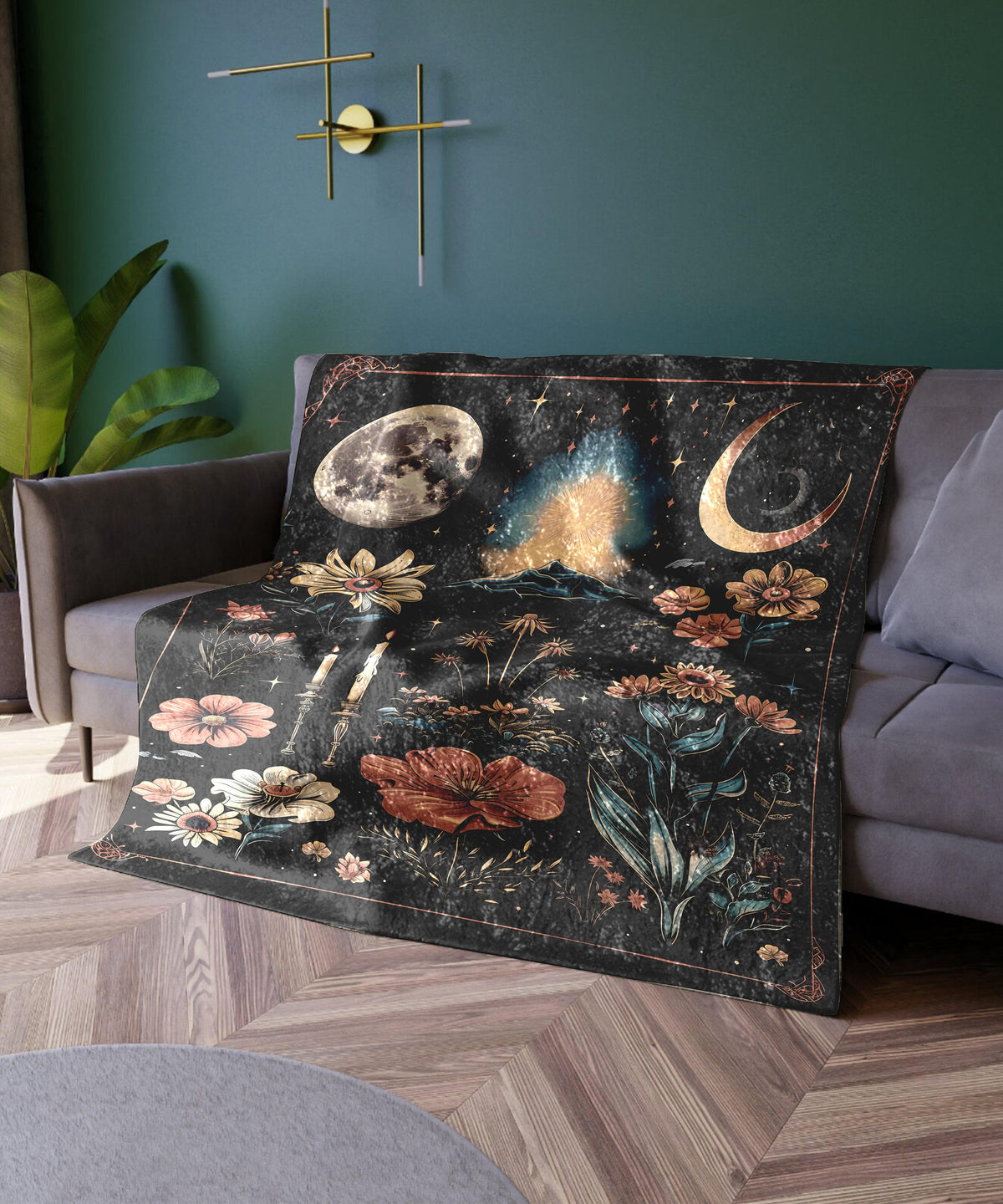 Mystical Moon  Blanket