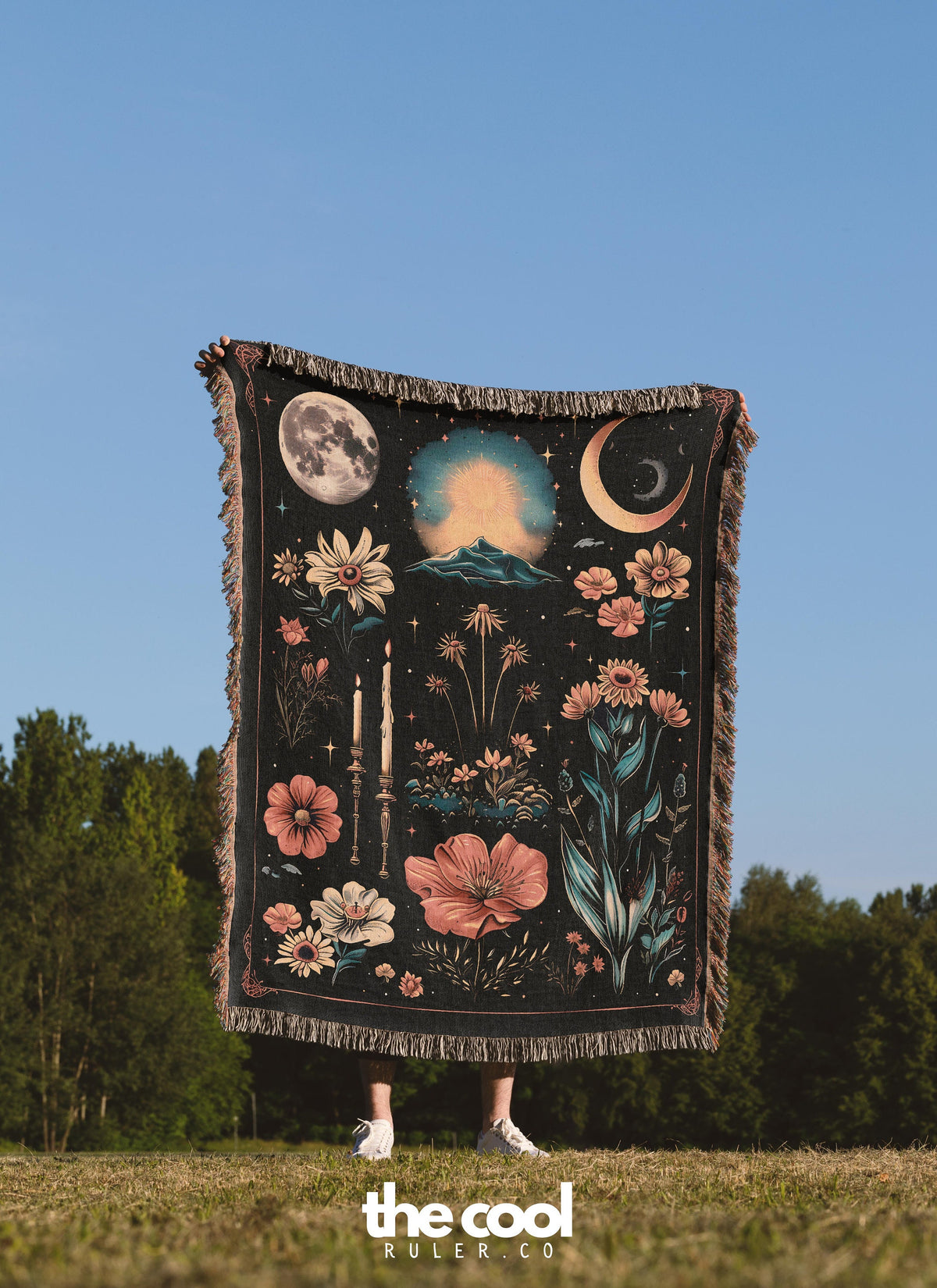 Mystical Moon  Blanket