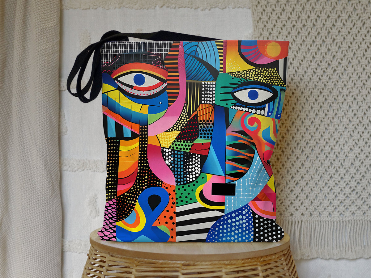 Abstract Eye Tote Bag
