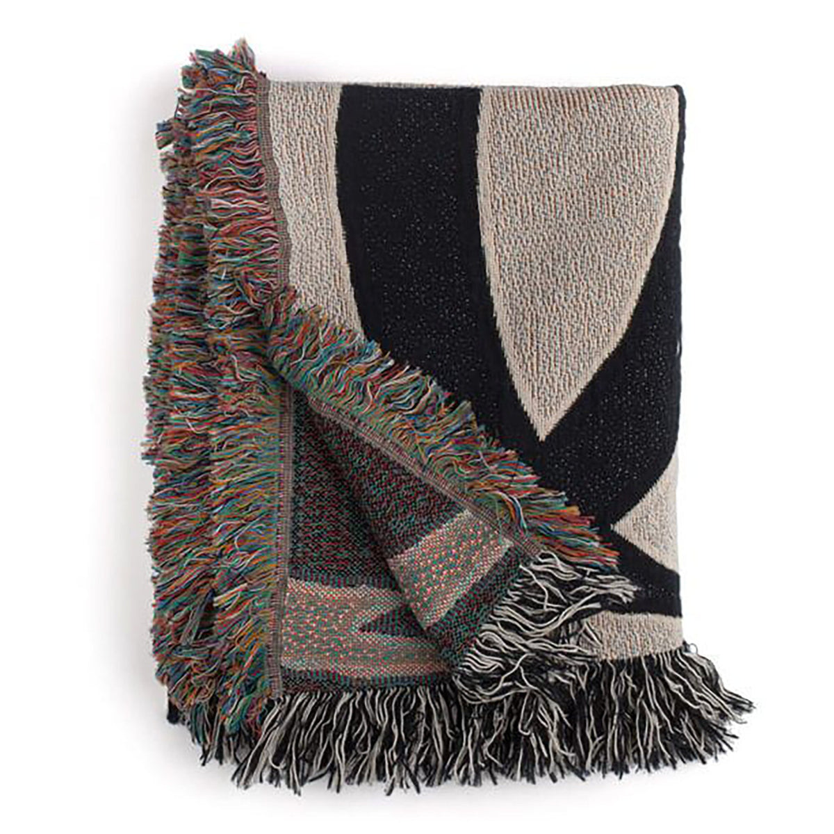 Peaceful Journey  Fringe Blanket