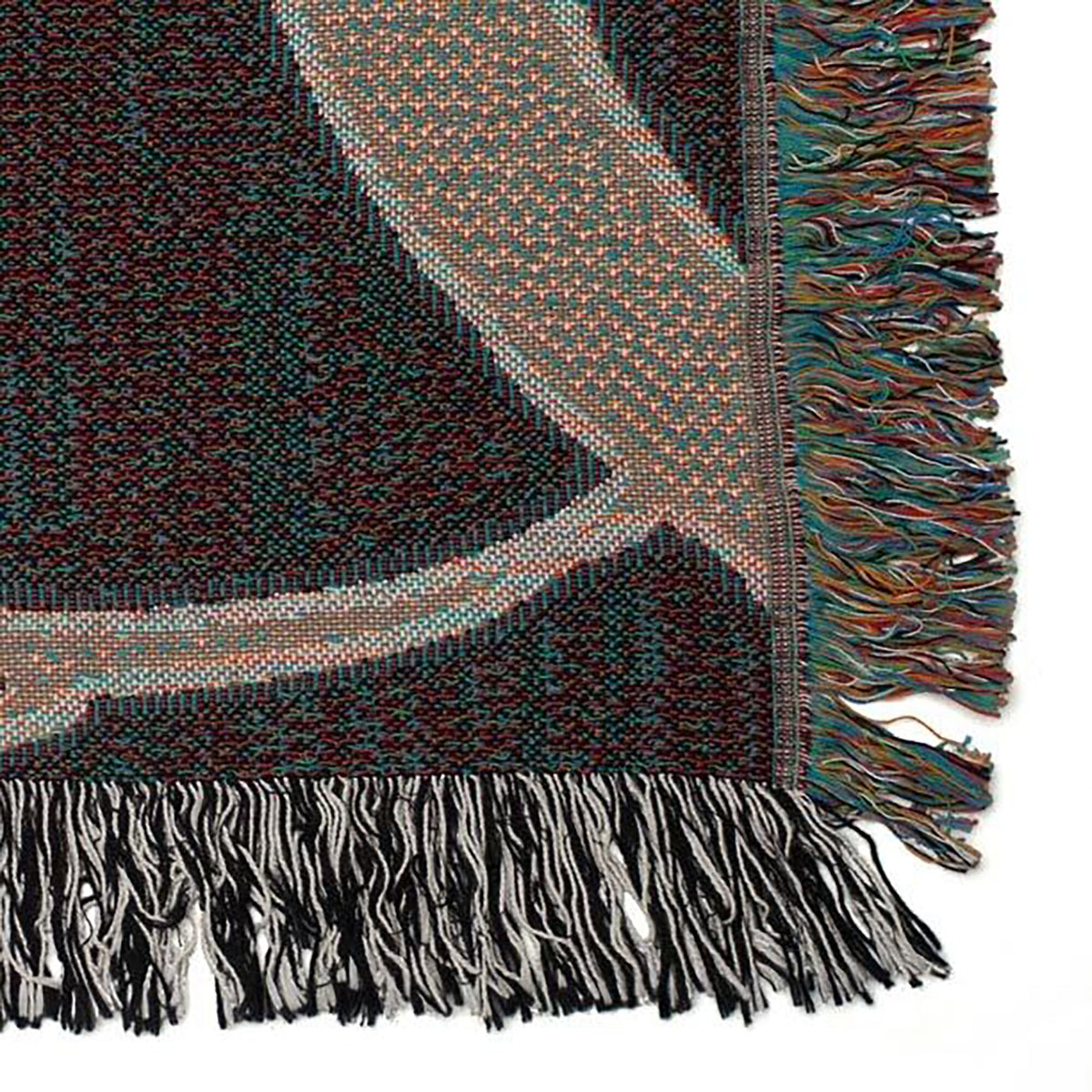 Peaceful Journey  Fringe Blanket