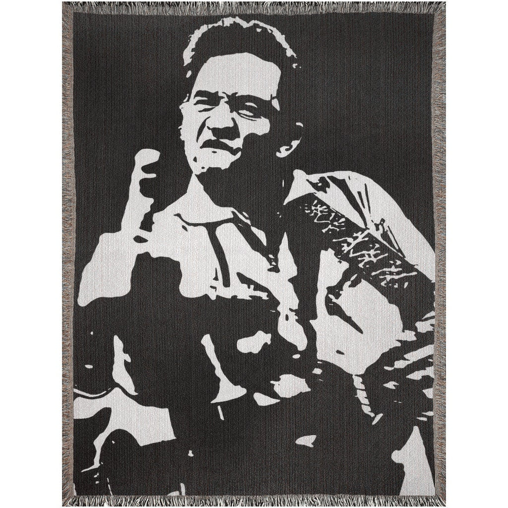 Johnny Cash  Throw Blanket