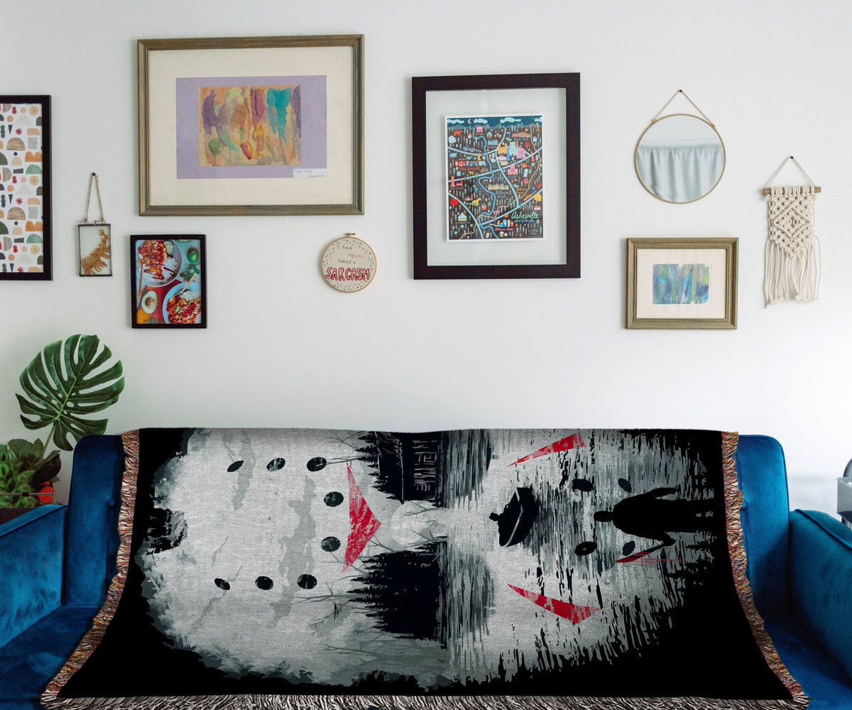 Horror Movie  Throw Blanket