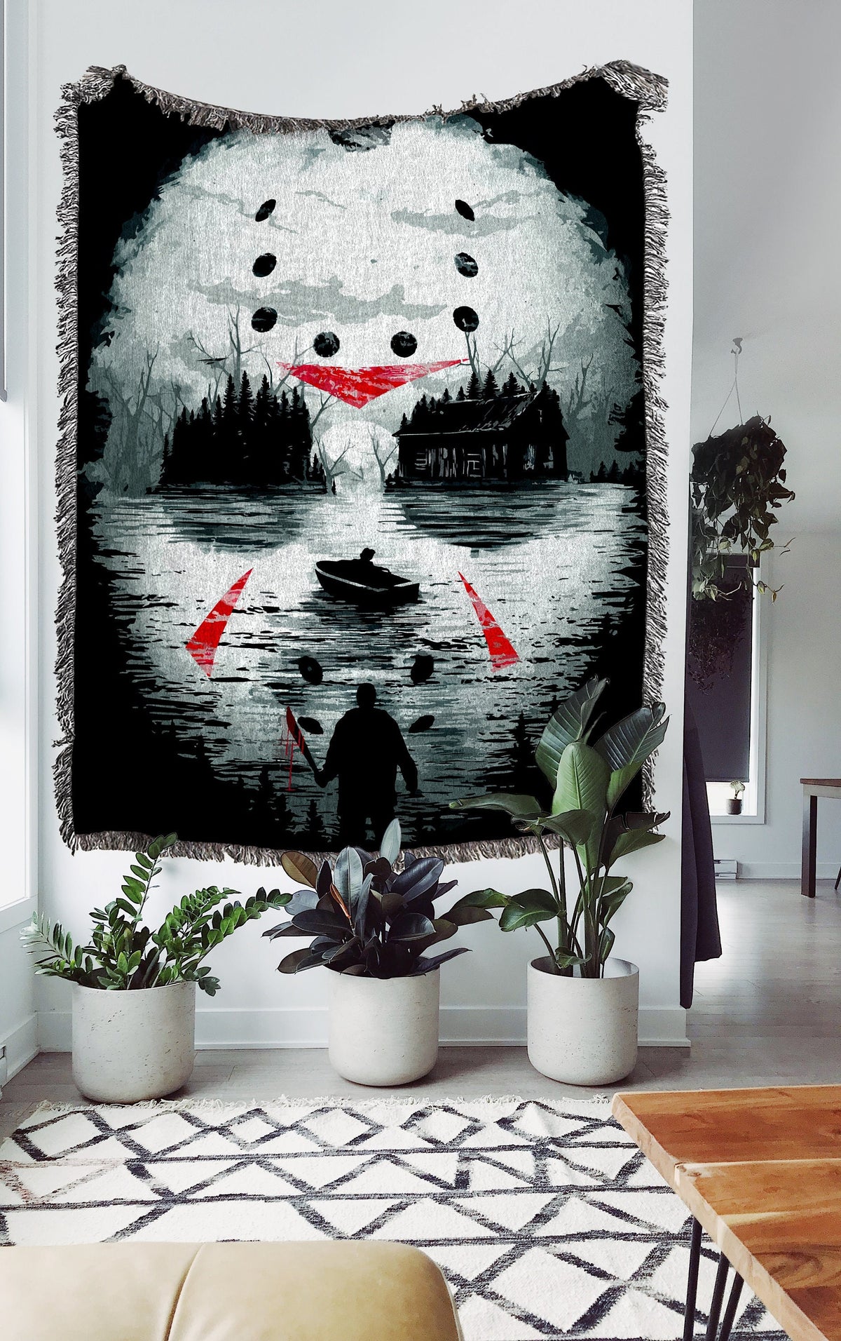 Horror Movie  Throw Blanket