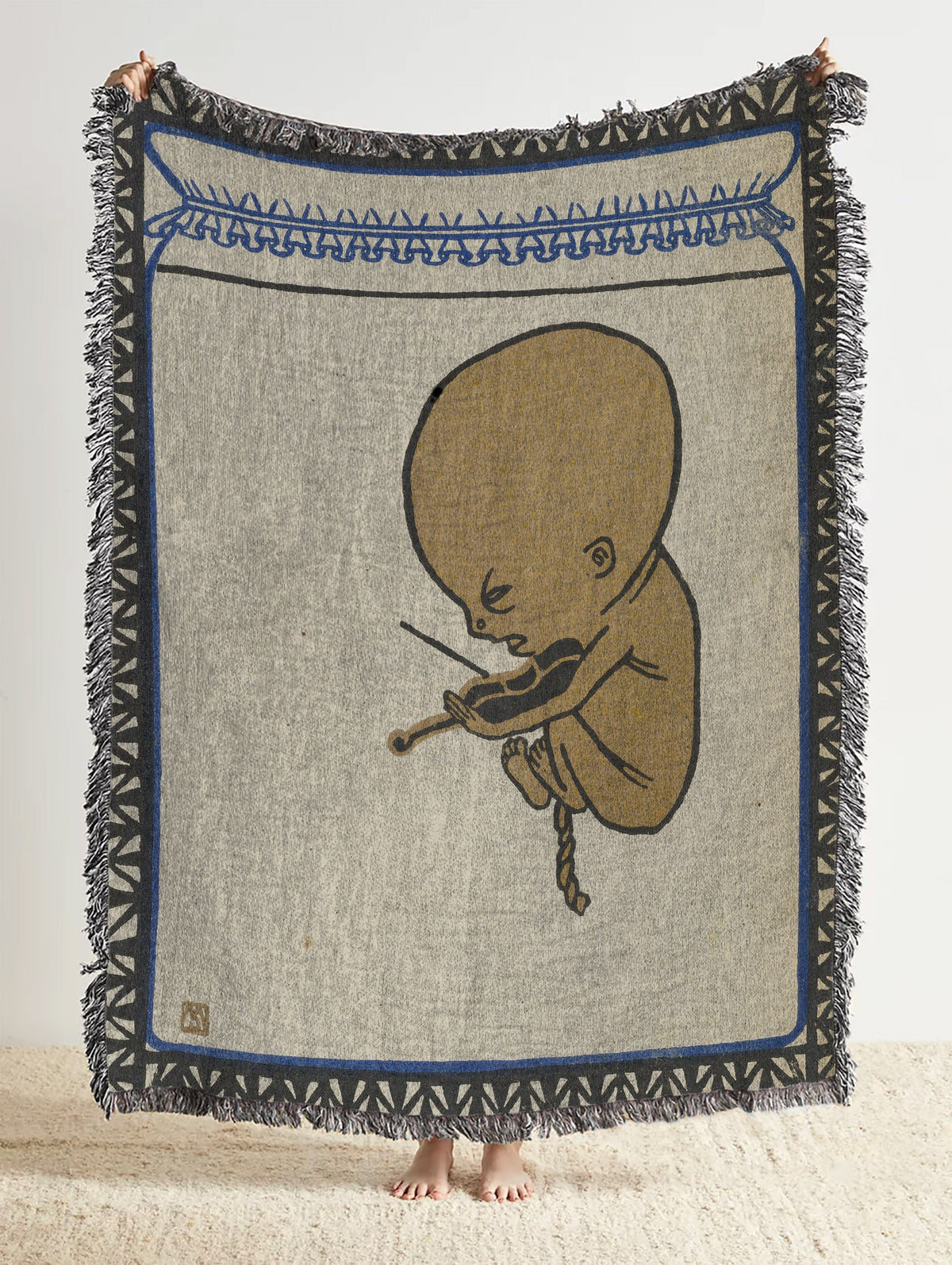 Child Prodigy (1907)  Throw Blanket