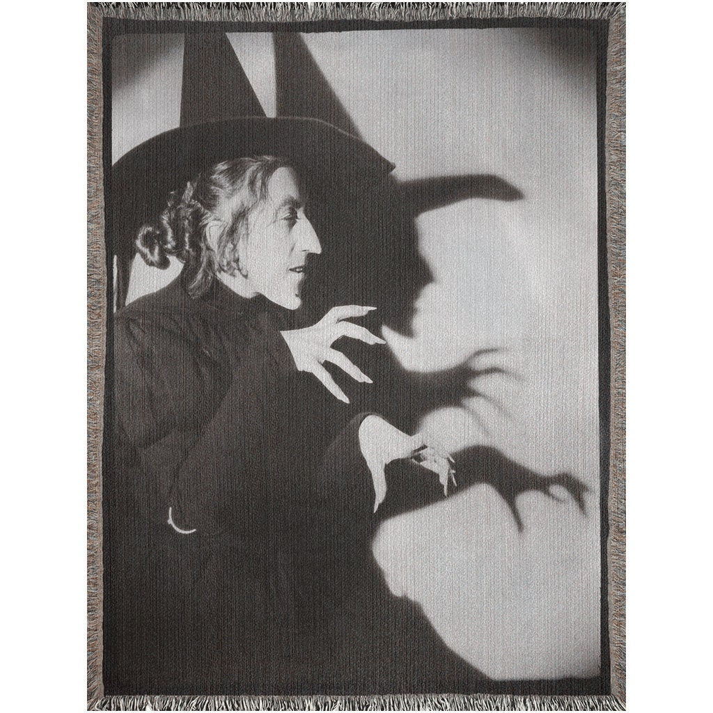 Wicked Wizard of Oz Witch  Throw Blanket