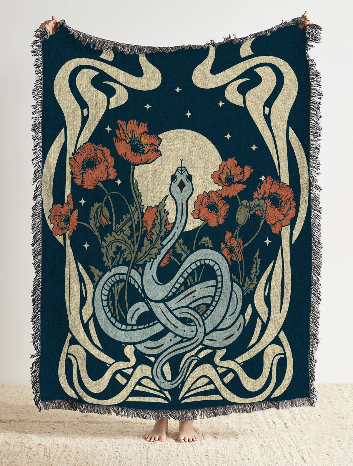 Celestial Snake  Blanket