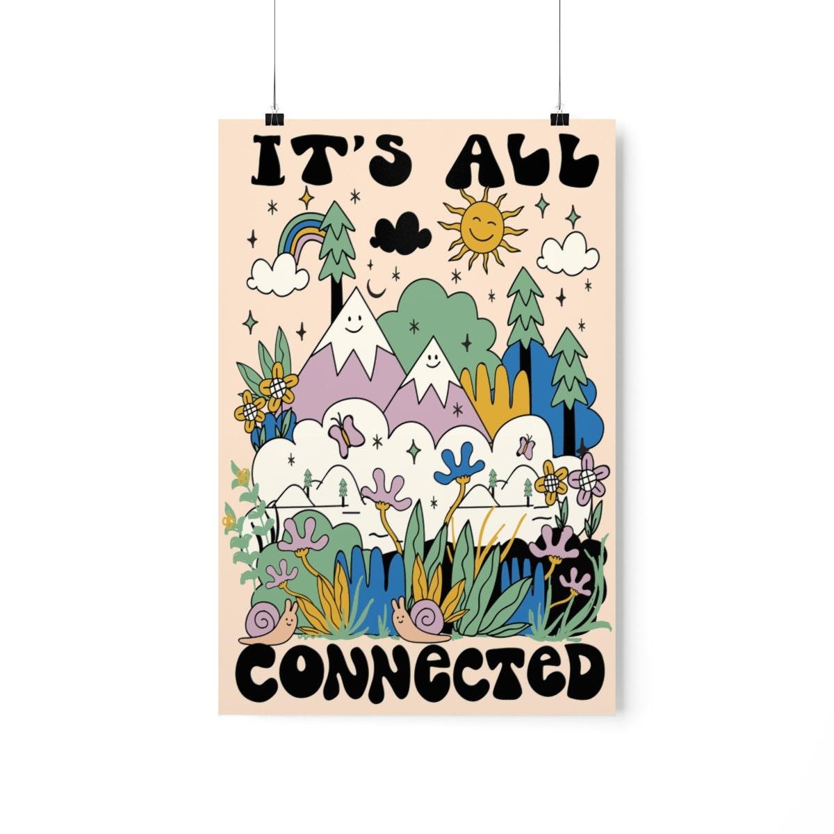 Its All Connected Vertical Poster - TheCoolRuler