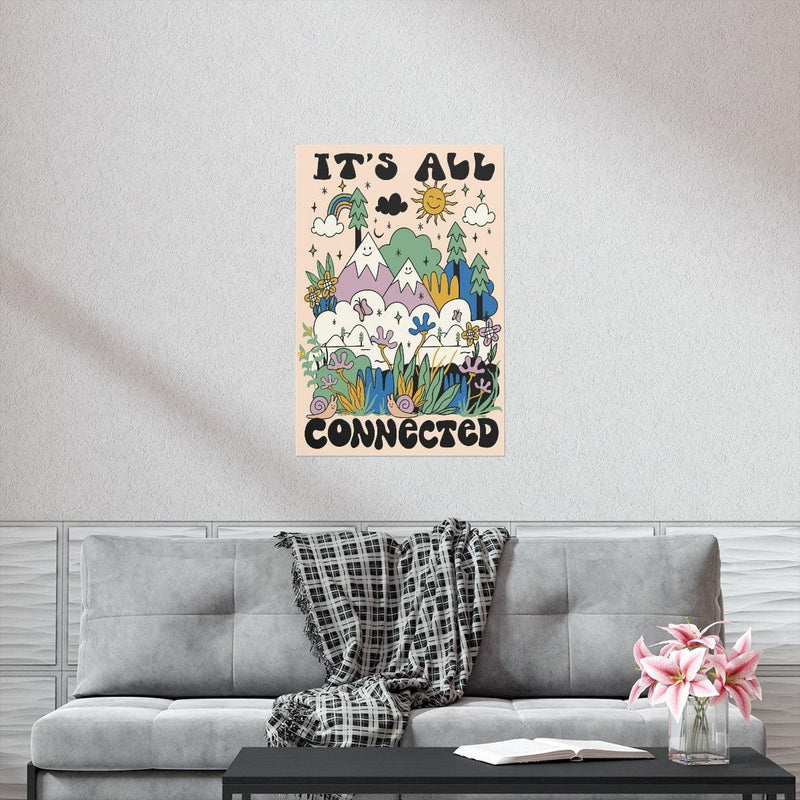 Its All Connected Vertical Poster - TheCoolRuler