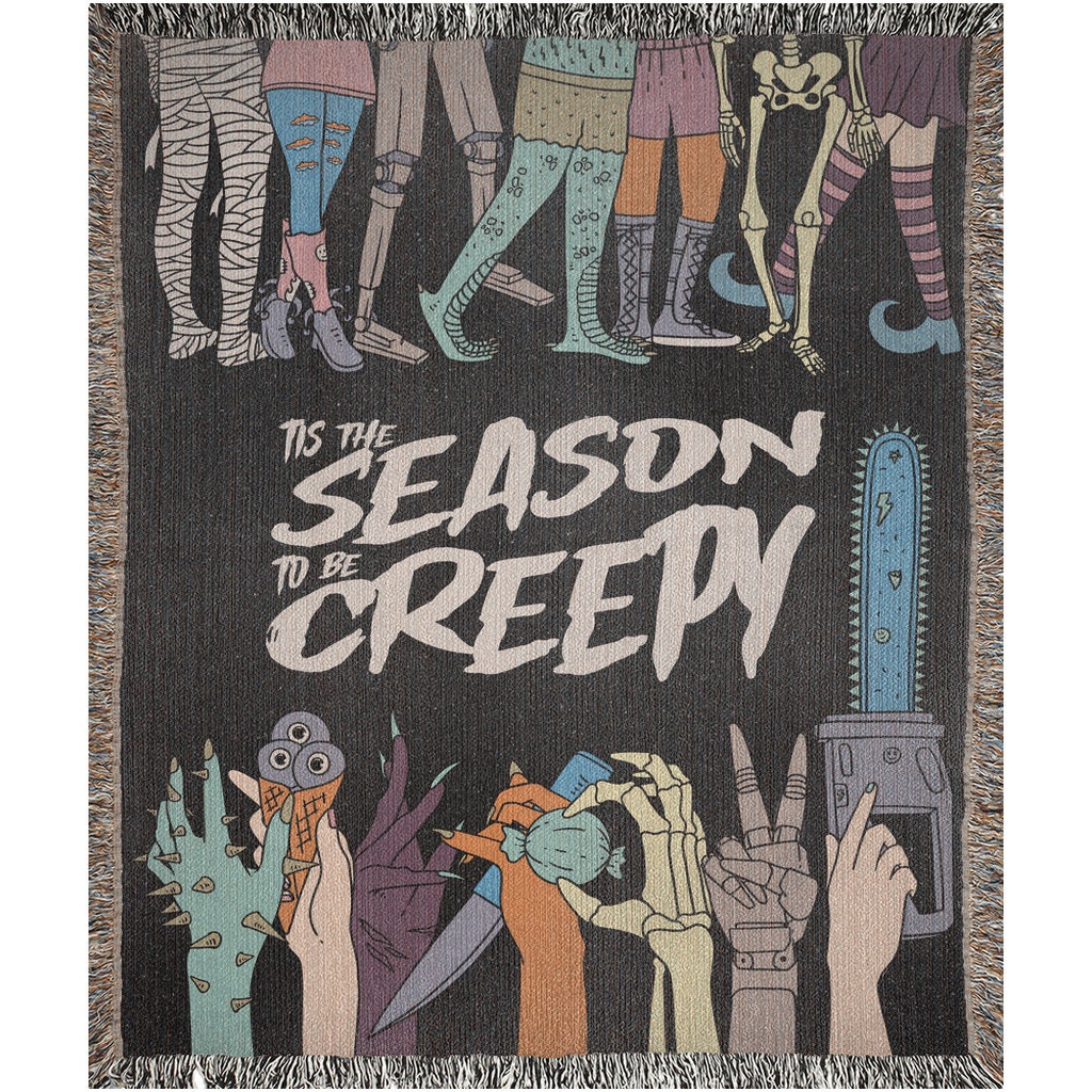 Spooky Season Throw Blanket