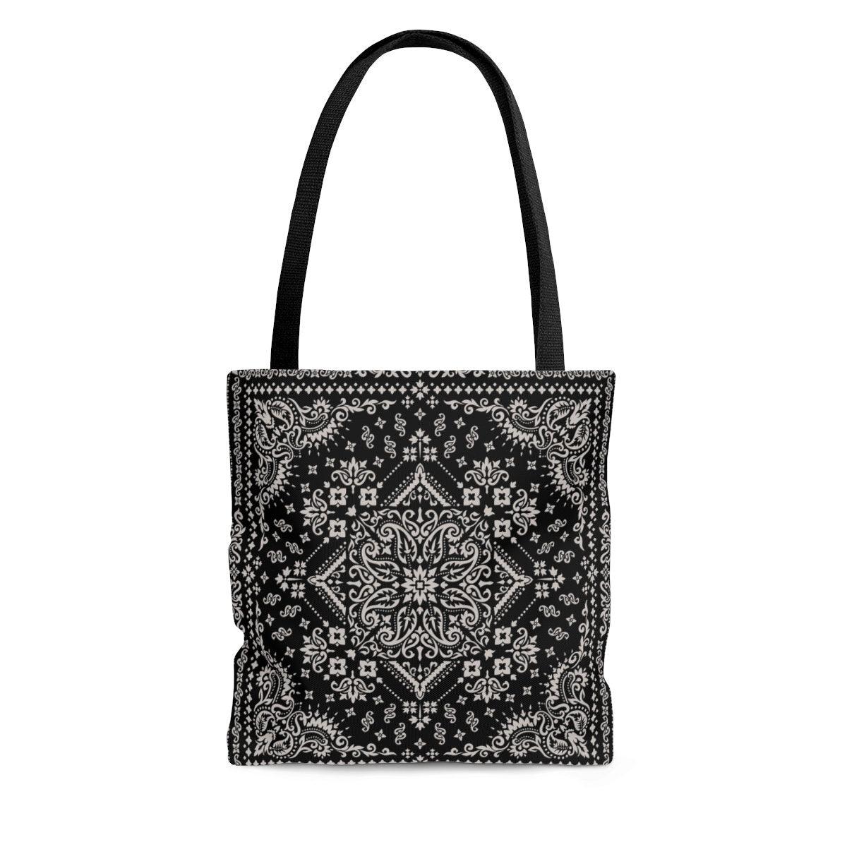 Paisley Bandana Pattern Tote Bag - TheCoolRuler