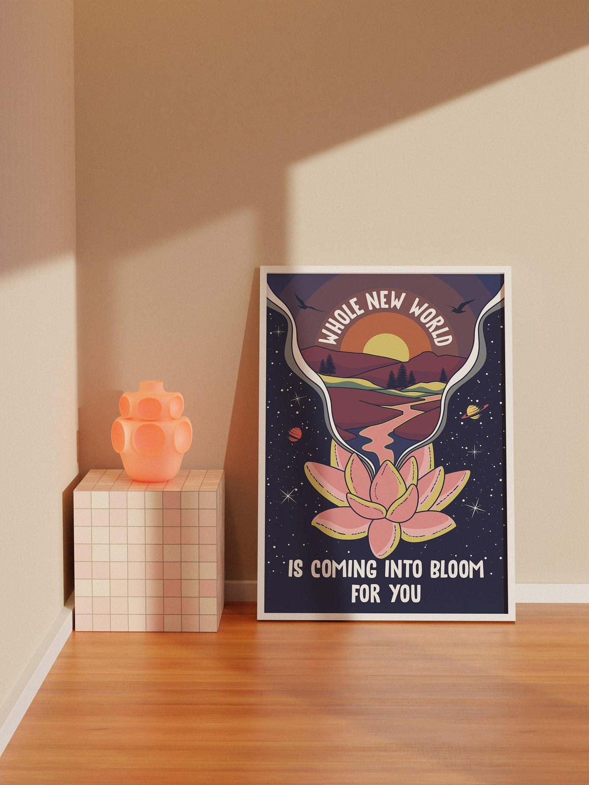 Coming into Bloom Vertical Poster - TheCoolRuler