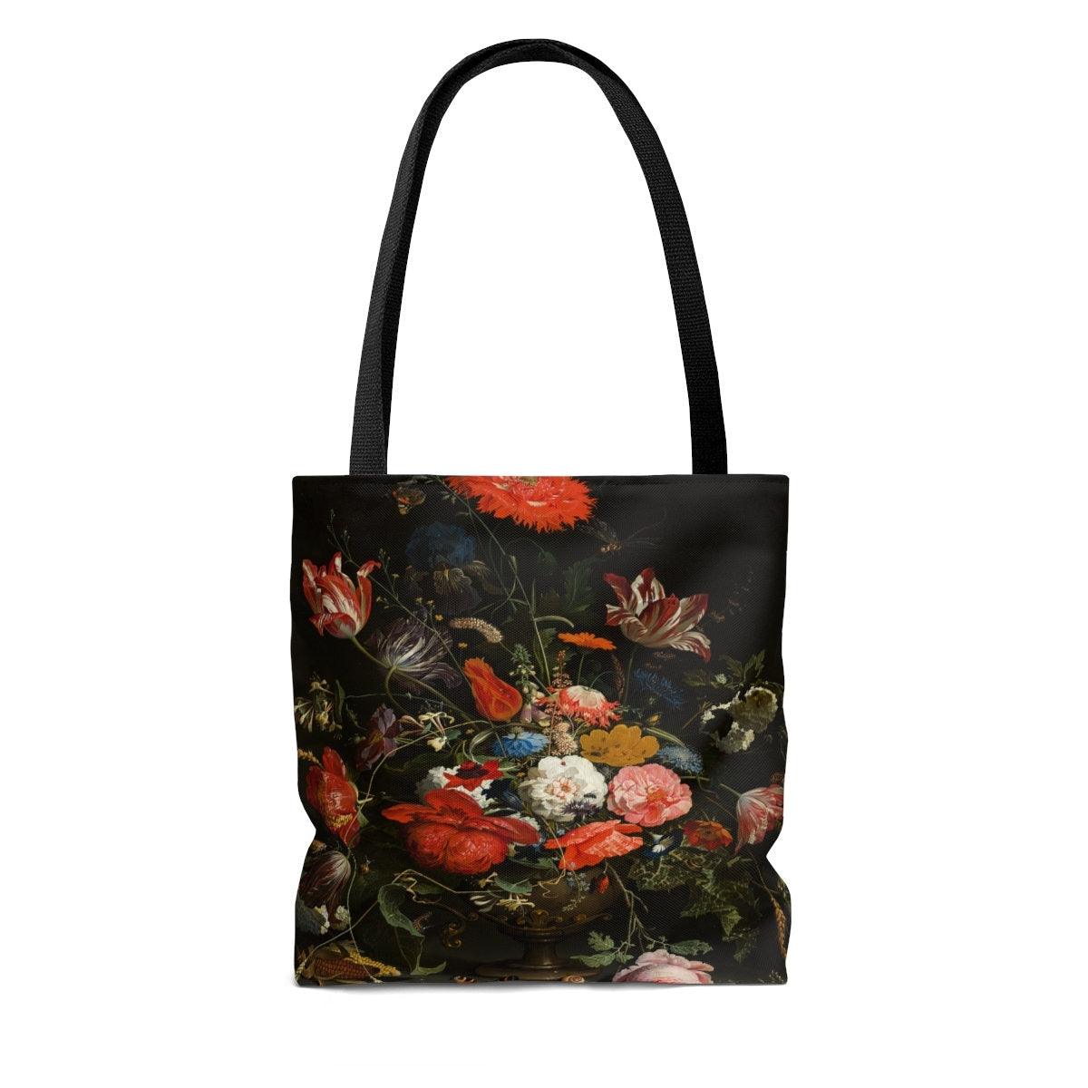 Victorian Floral Vintage Tote Bag - TheCoolRuler