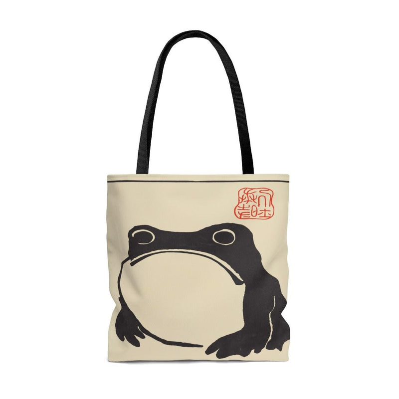 Sad Japanese Frog Tote Bag - TheCoolRuler