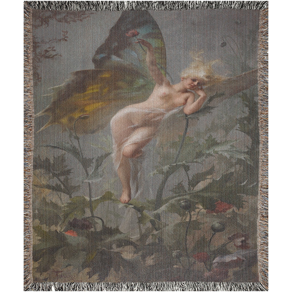 Nude Fairy (1888)  Throw Blanket