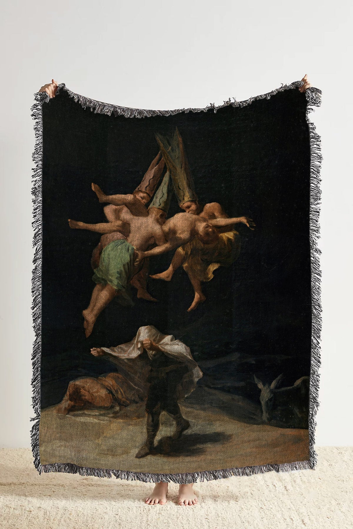 Witches Flight (1798)  Throw Blanket