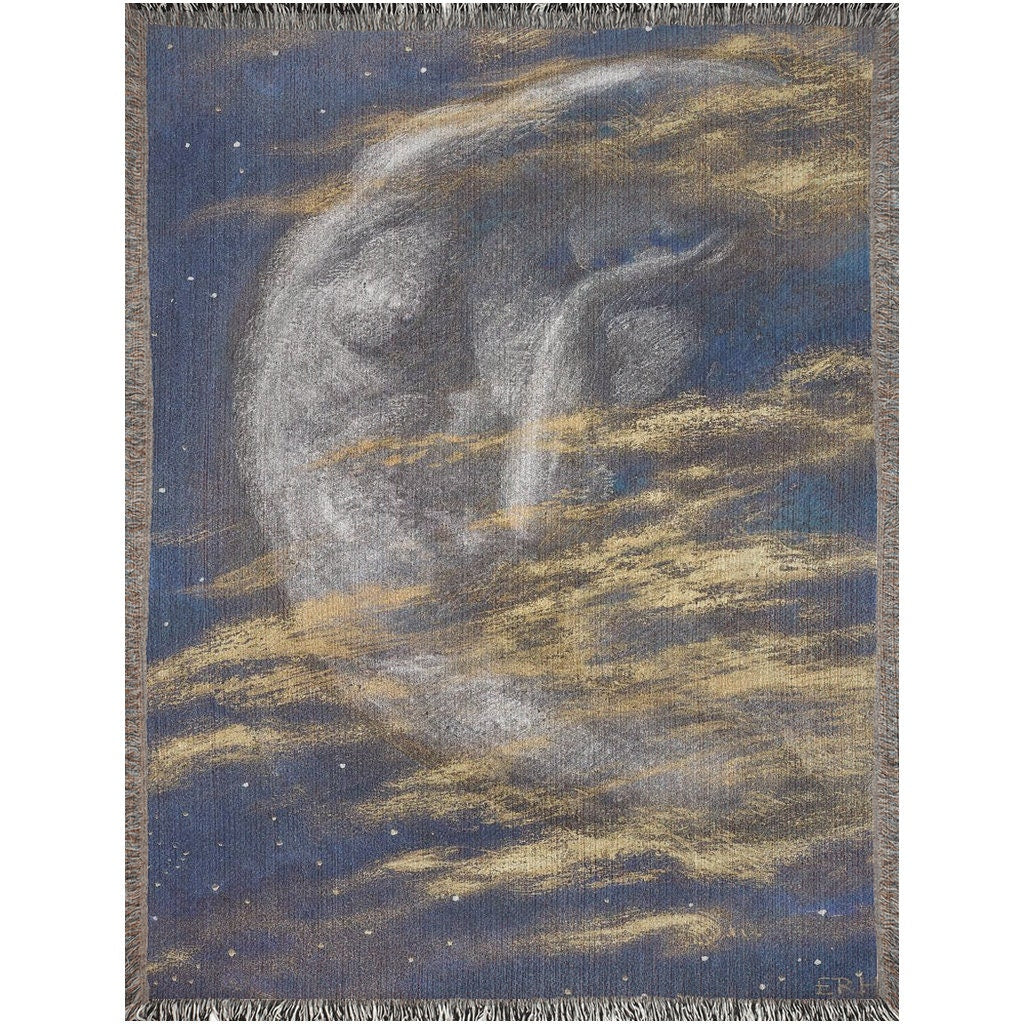 Weary Moon (1914)  Throw Blanket