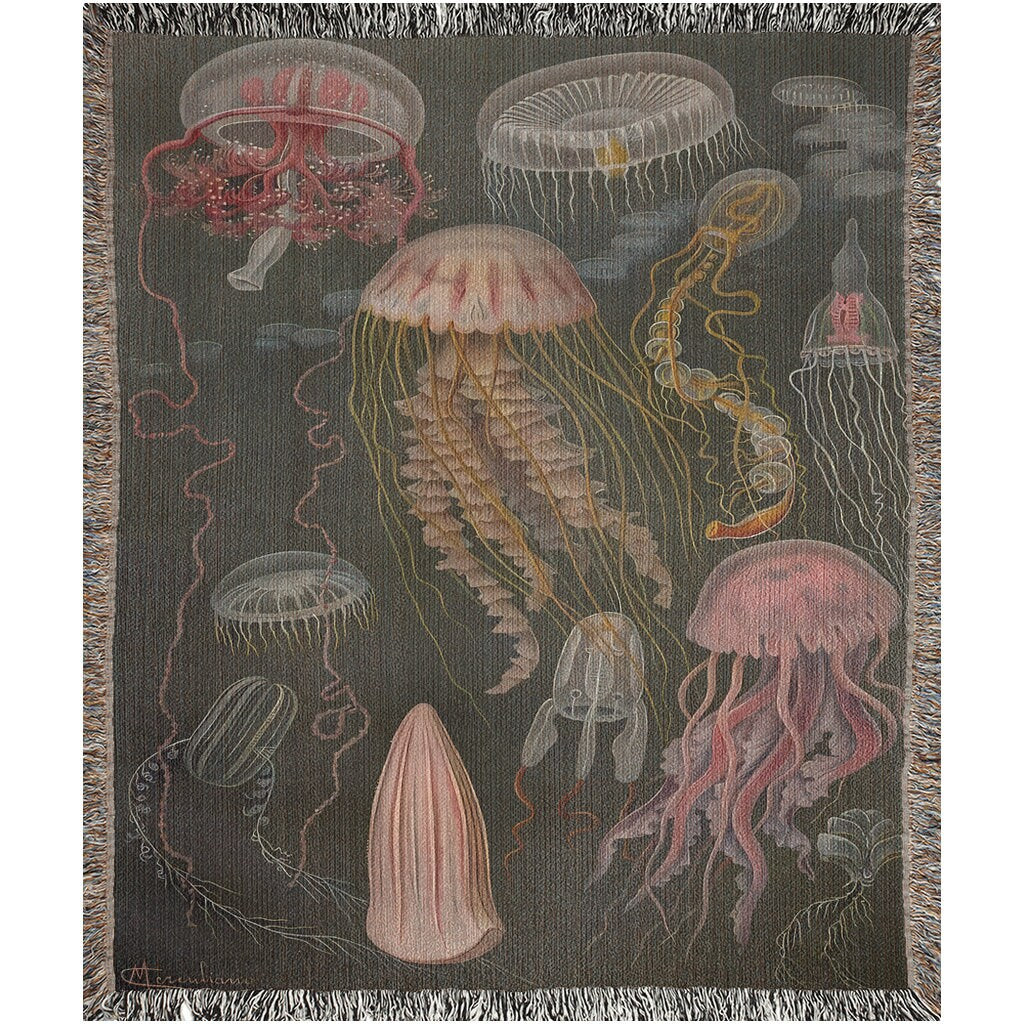 Jellyfish  Throw Blanket