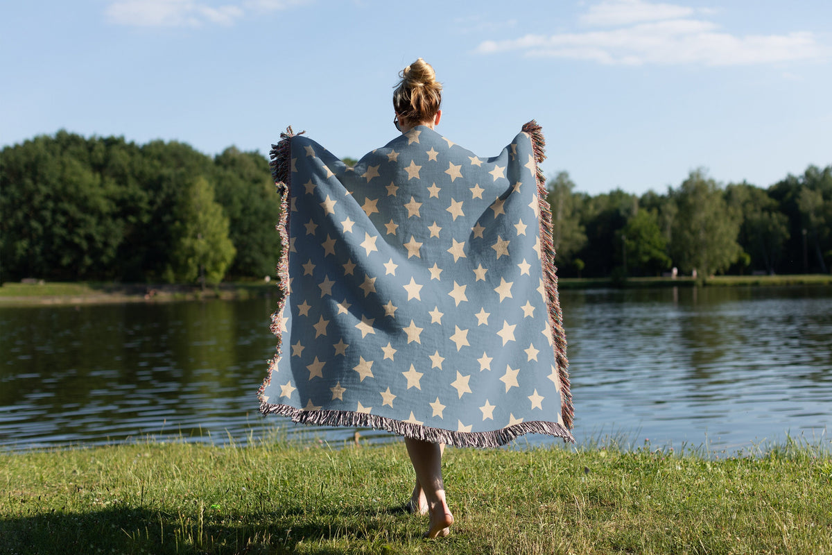 Simple Star Throw Blanket