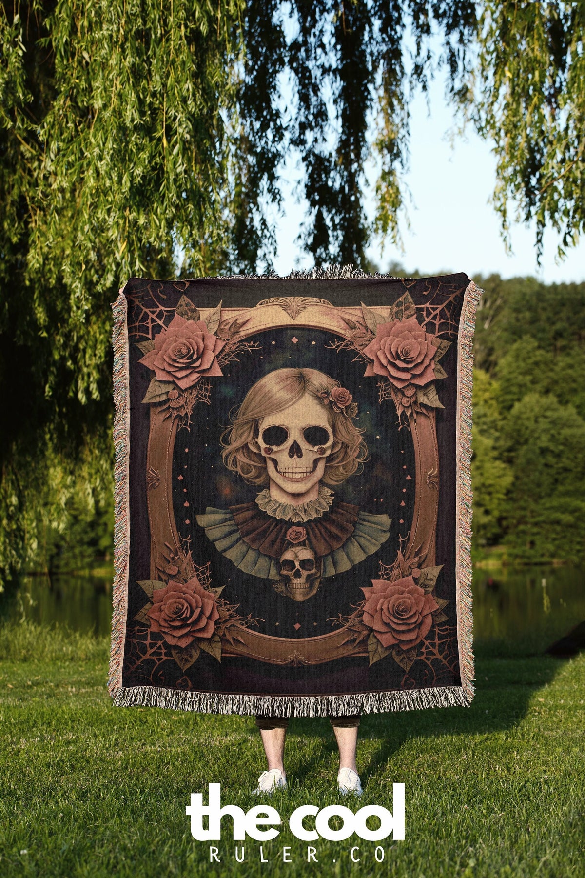 Dark Darling Throw Blanket